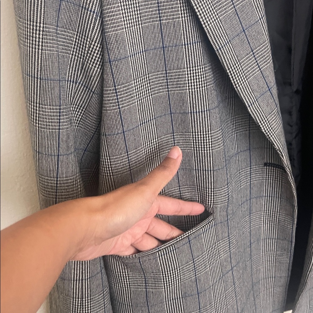 Philosophy Black and White Checkered Blazer - Picture 4 of 5